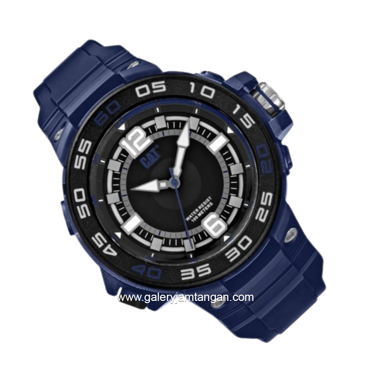 CATERPILLAR P3.110.26.136 Blue Dial Black Rubber Strap
