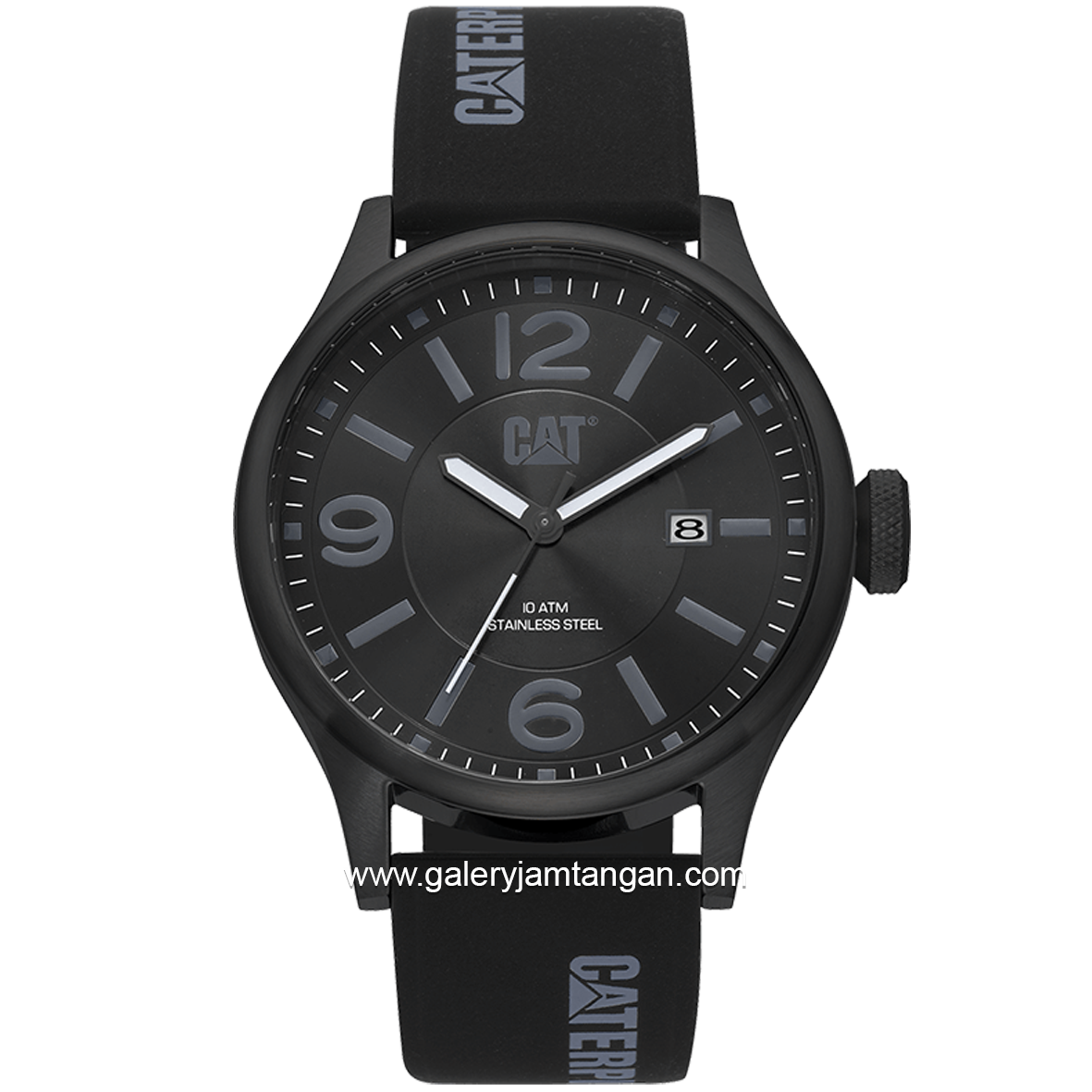 CATERPILLAR QB.161.21.131 Dial Black Silicone Strap