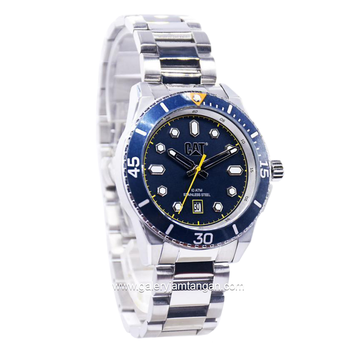 CATERPILLAR QC.141.11.626 Silver Dial Navy Stainless Steel
