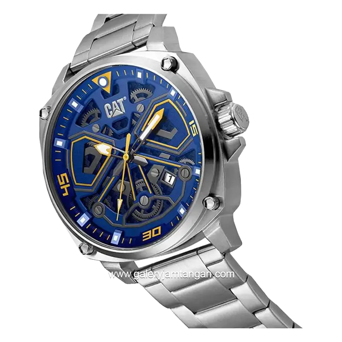 CATERPILLAR AJ.141.11.627 Silver Dial Blue Stainless Steel