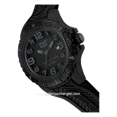 CATERPILLAR K3.121.21.111 Men's Full Black Rubber Strap