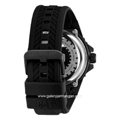 CATERPILLAR K3.121.21.111 Men's Full Black Rubber Strap
