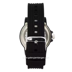 CATERPILLAR LF.111.21.731 Black Dial Yellow Rubber Strap