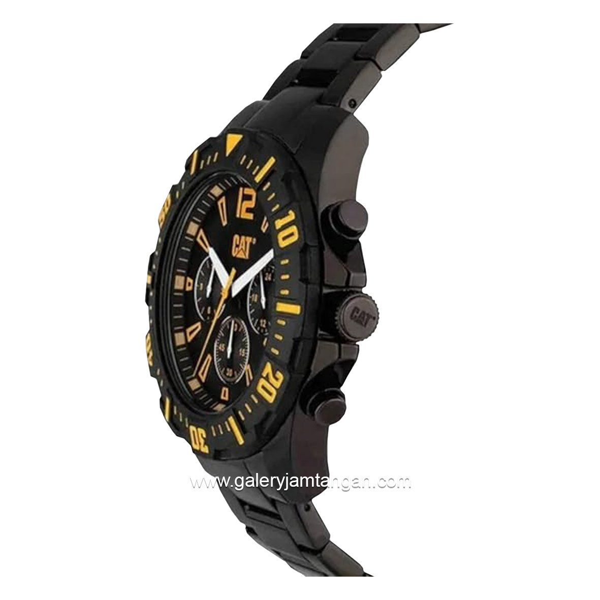 CATERPILLAR PX.169.12.137T Black Yellow Stainless Steel