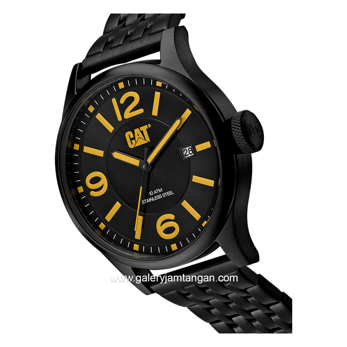 CATERPILLAR QB.161.16.137 Black Stainless Steel