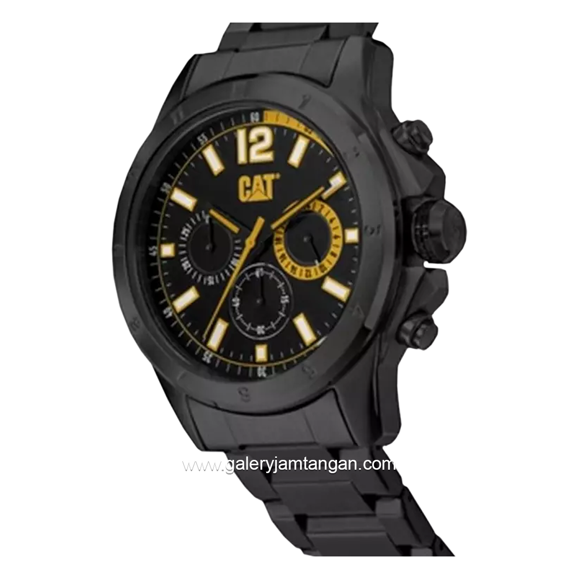 CATERPILLAR YW.163.16.137 Black Hour Marker Yellow Stainless Steel
