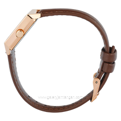 Christophe Arden CA 1004 LH Brown Dial Pink Leather Strap