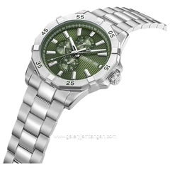 CERRUTI 1881 VALLELAGHI CIWGK0019401 Watch Men's Silver Dial Green Stainless Steel