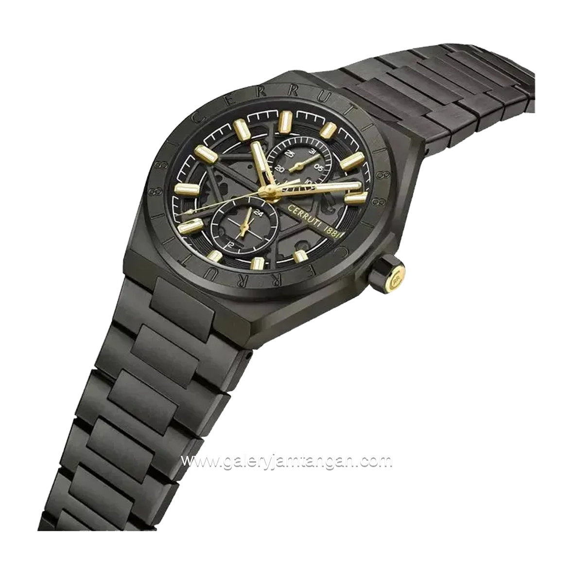 CERRUTI 1881 RAVELLO CIWGK0051202 Full Black Stainless Steel