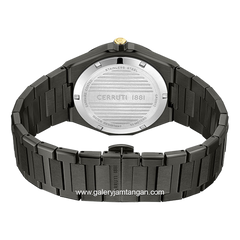 CERRUTI 1881 RAVELLO CIWGK0051202 Full Black Stainless Steel