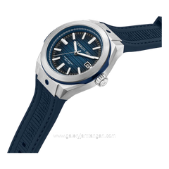 CERRUTI 1881 RUSCELLO CIWGN0042901 Watch Men's Navy Silver Rubber Strap
