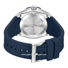 CERRUTI 1881 RUSCELLO CIWGN0042901 Watch Men's Navy Silver Rubber Strap
