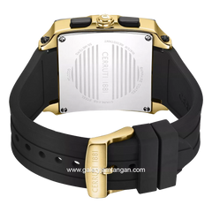 CERRUTI 1881 ODISSEA CIWGO0072404 Watch Men's Chronograph Black Gold Silicone Strap