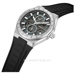 CERRUTI 1881 RAVELLO CIWGQ0051204 Watch Men's Black Silver Silicone Strap