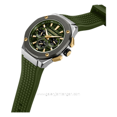 CERRUTI 1881 RAZZUOLO CIWGQ0073403 Watch Men's Green Silver Silicone Strap