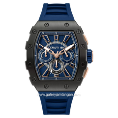 CERRUTI 1881 GUBBIO CIWGO0085402 Blue Rubber Strap