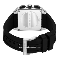 CERRUTI 1881 CIWGQ0084901 Odissea Master Black Rubber Strap