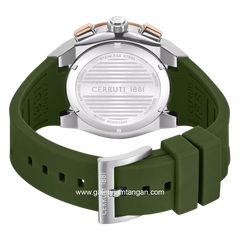 CERRUTI 1881 RUSCELLO CIWGQ0085603 Green Rubber Strap