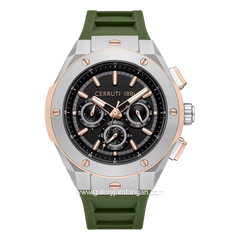 CERRUTI 1881 RUSCELLO CIWGQ0085603 Green Rubber Strap