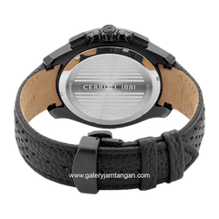 CERRUTI BISERNO 1881 CIWGC2205303 Black Leather Strap