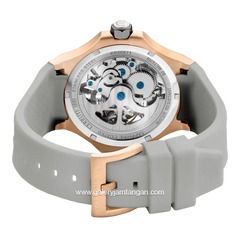 CERRUTI 1881 LUCARDO CIWGR0007106 Watch Men's Grey Rosegold Rubber Automatic