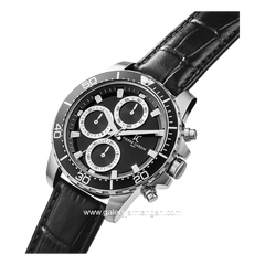 PIERRE CARDIN NATION VISION CF.0102.LB.1 Black Leather Strap