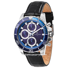 PIERRE CARDIN NATION VISION CF.0104.LB.1 Black Leather Strap