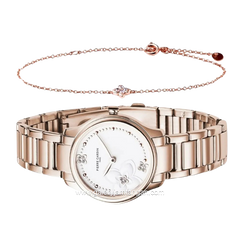 PIERRE CARDIN TREFLE CF.0901.SC.RG.ST Rosegold Dial White