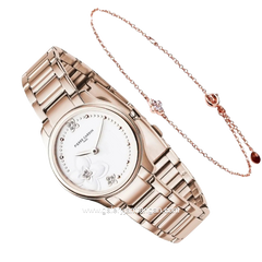 PIERRE CARDIN TREFLE CF.0901.SC.RG.ST Rosegold Dial White