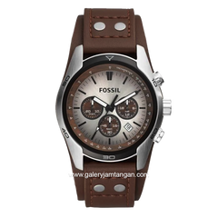 FOSSIL CH2565 Coachman Chronograph Brown Dial Brown Leather Strap