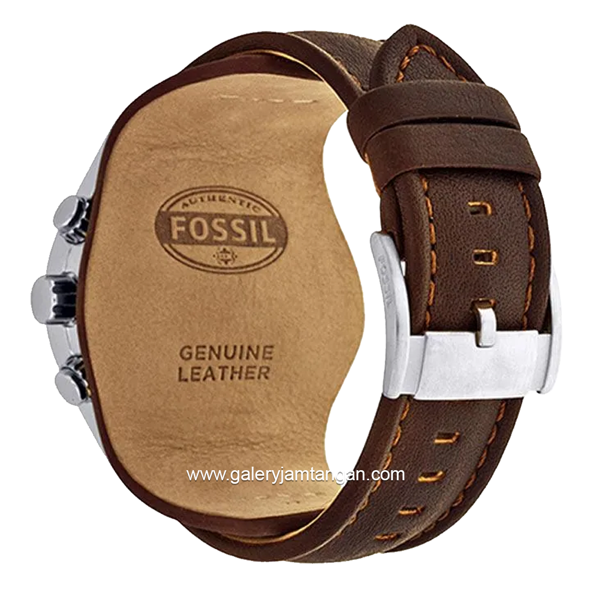 FOSSIL CH2565 Coachman Chronograph Brown Dial Brown Leather Strap