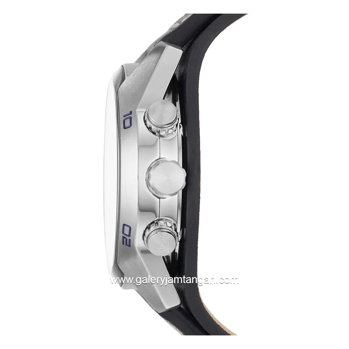 FOSSIL COACHMAN CH3051 Man Chronograph White Dial Blue Leather Strap