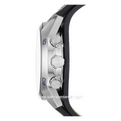 FOSSIL COACHMAN CH3051 Man Chronograph White Dial Blue Leather Strap