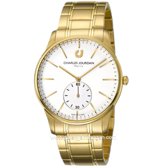 CHARLES JOURDAN CJ1020-1212 Gold Stainless Steel