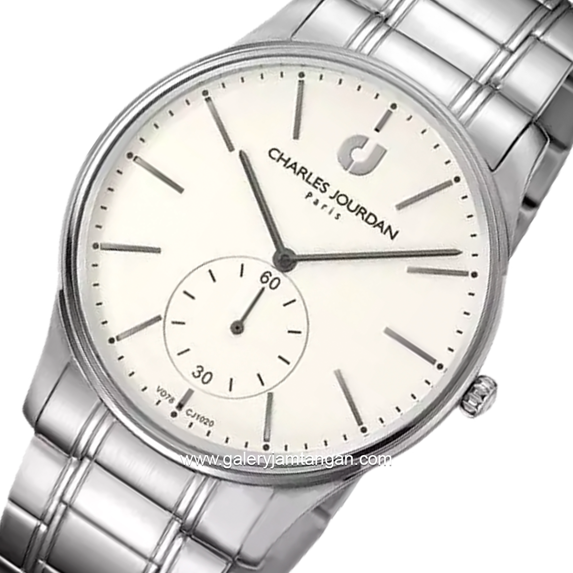 CHARLES JOURDAN CJ1020-1322 Silver Stainless Steel