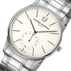 CHARLES JOURDAN CJ1020-1322 Silver Stainless Steel