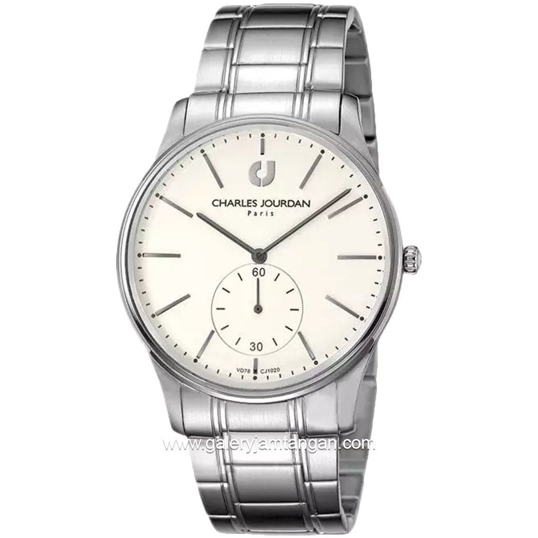 CHARLES JOURDAN CJ1020-1322 Silver Stainless Steel