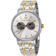 CHARLES JOURDAN CJ1052-1122M Silver Stainless Steel