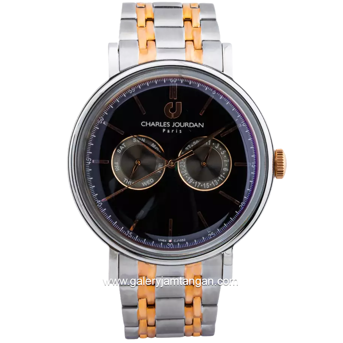 CHARLES JOURDAN CJ1052-1632M Silver Stainless Steel