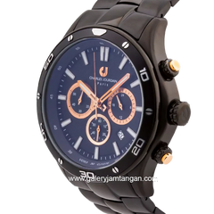 CHARLES JOURDAN CJ1076-1732C Black Stainless Steel