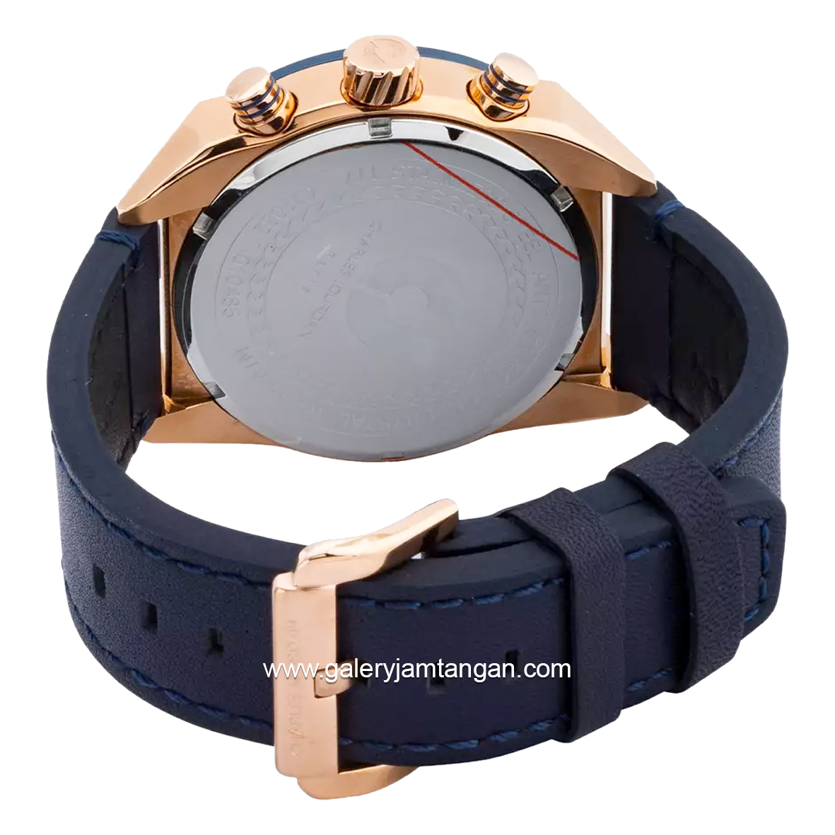 CHARLES JOURDAN CJ1082-1582C Blue Rubber Strap