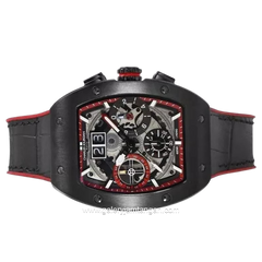 CHARLES JOURDAN CJ1090-3768C Leather Silicon Strap