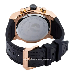 CHARLES JOURDAN CJ1109-3032C Leather Silicon Strap