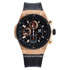 CHARLES JOURDAN CJ1109-3032C Leather Silicon Strap