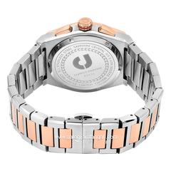 CHARLES JOURDAN CJ06-1682LE Watch Limited Edition Silver Combinasi Rosegold Dial Blue
