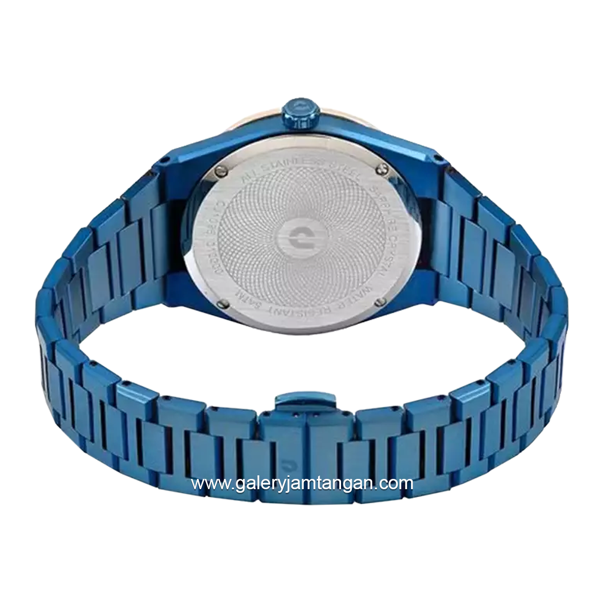 CHARLES JOURDAN CJ1096-1882G Blue Rosegold Stainless Steel