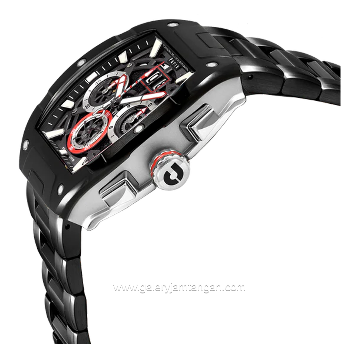 CHARLES JOURDAN CJ1120-1332C Black Stainless Steel