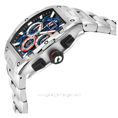 CHARLES JOURDAN CJ1120-1382C Silver Dial Blue Stainless Steel