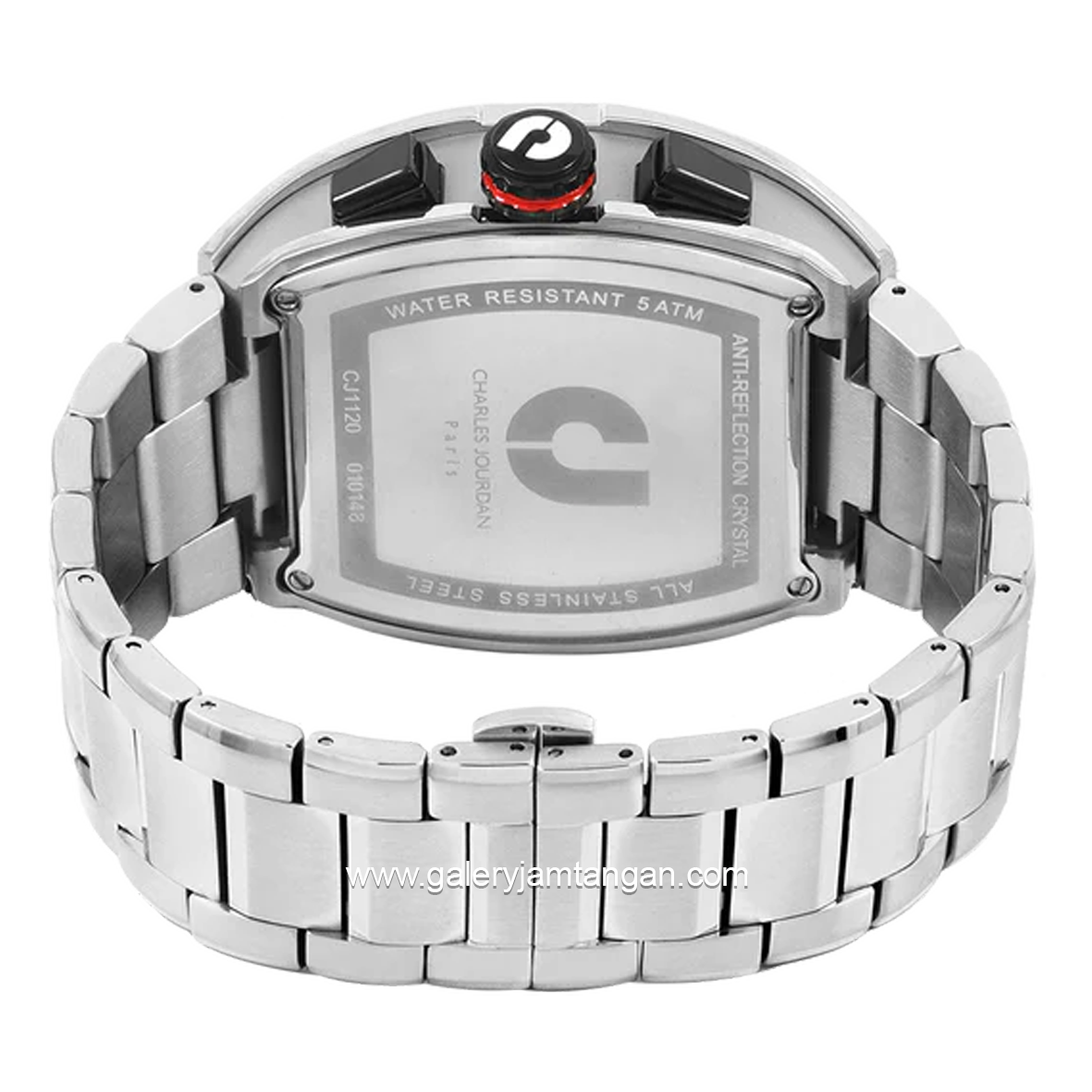 CHARLES JOURDAN CJ1120-1382C Silver Dial Blue Stainless Steel