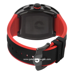 CHARLES JOURDAN CJ1121-1762C Black Red Silicon Leather